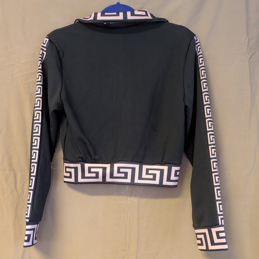 Black and Pink Women's Jacket - Picture 2 of 7
